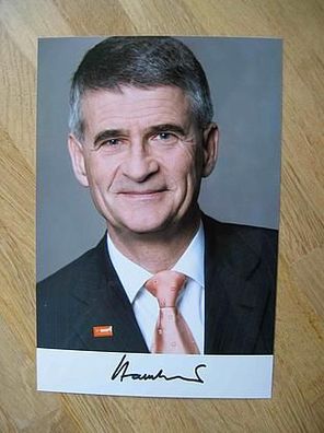 Vorstandsvorsitzender BASF Dr. Jürgen Hambrecht - handsigniertes Autogramm!!!
