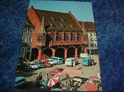 56/ Ansichtskarte Freiburg/ Schwarzwald-Markt