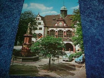 57/ Ansichtskarte Freiburg/ Schwarzwald-Rathaus