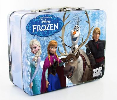 Disney Frozen Top Trumps im Blechkoffer (englisch) Steelbox Quartettspiel