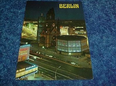 5/ Ansichtskarte Berlin-Kaiser Wilhelm Gedächtniskirche