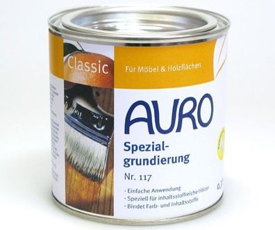 AURO 117 Spezialgrundierung, für alle Holzarten