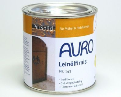 AURO 143 Leinölfirnis - imprägnierender und wasserabweisender Schutz