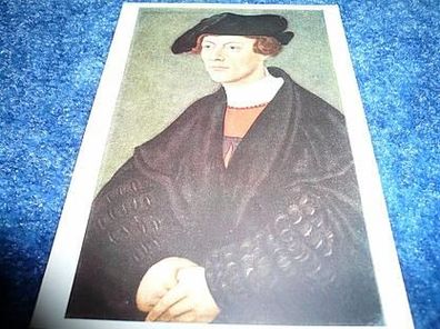 123/ Lucas Cranach-Bildnis eines unbekannten ....