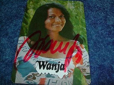 Autogrammkarte von Wanja