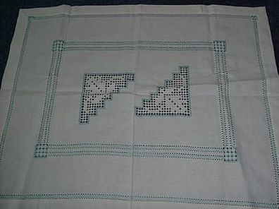 Tischdecke Handarbeit-Hardanger-52x65cm