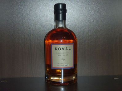 Koval Rye Whiskey Single Barrell 0,5 ltr.