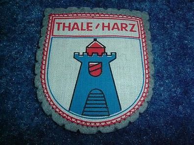 Stadtwappen zum Aufnähen aus Filz-Thale/ Harz