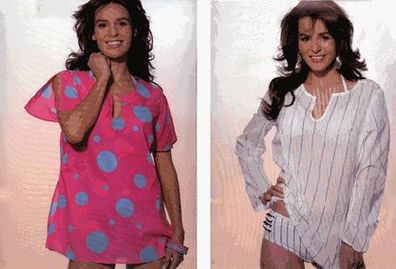 Damen Tunika Kavtan, in 2 Farben, Größe 40,100% Baumwolle, NEU, in Originalverpackung