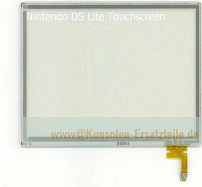 Touchpanel für Touchscreen Display LCD für Nintendo DS Lite Ersatzteil * Neuware