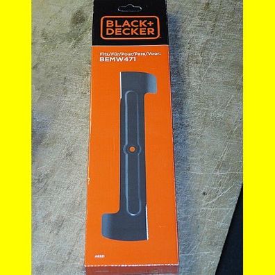 Black & Decker A6321 Rasenmähermesser Ersatzmesser 38 cm für Rasenmäher BEMW471