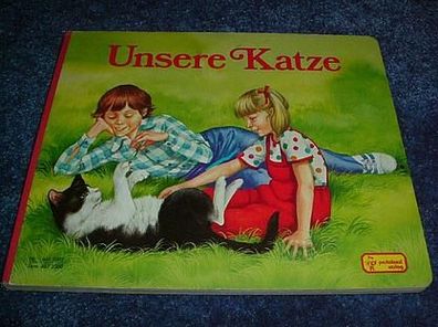 Papp-Bilderbuch-Unsere Katze