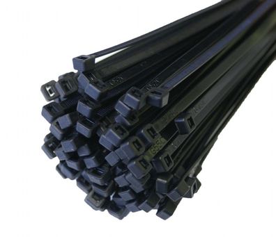 Kabelbinder Industriequalität 100Stk UL 94V-2 Polyamid Natur / schwarz
