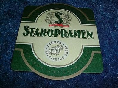 Bierdeckel-Staropramen-Prague International Marathon