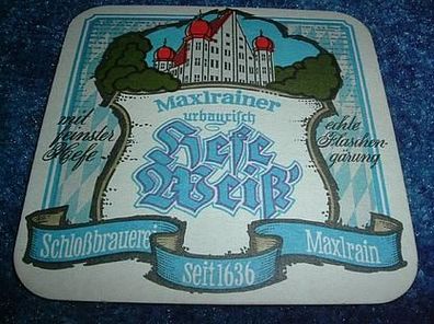 Bierdeckel-Maxlrainer Spezialitäten Brauerei-Hefeweiß