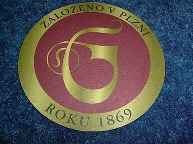 2 Bierdeckel-Roku 1869 Zalozeno V Plzni