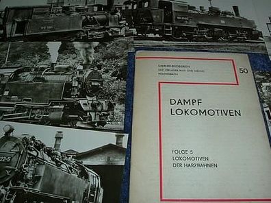 Sammlung-Dampflokomotiven Folge 5-Lokomotiven der Harzb