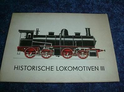 Lot/ Sammelbildserie-Historische Lokomotiven III