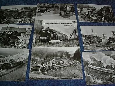 Sammelserie-Dampflokomotiven im Einsatz-Baureihe 65.10