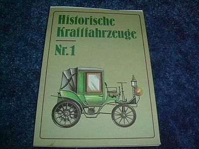 Sammlung/ Lot-Historische Kraftfahrzeuge Nr.1