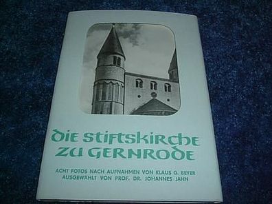Sammlung/ Lot-Die Stiftskirche zu Gernrode-Acht Fotos