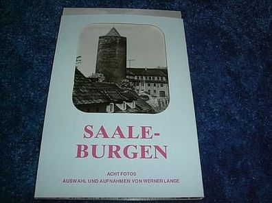 Sammlung/ Lot-Saale-Burgen-Acht Fotos von Werner Lange