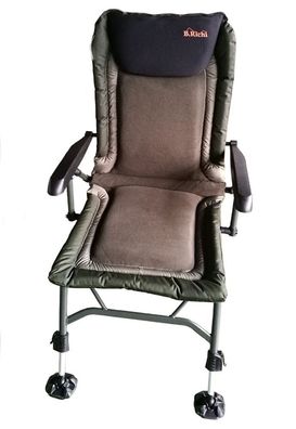 B. Richi Relax Pro Carp Chair Karpfenstuhl Angelstuhl Campingstuhl Anglerstuhl
