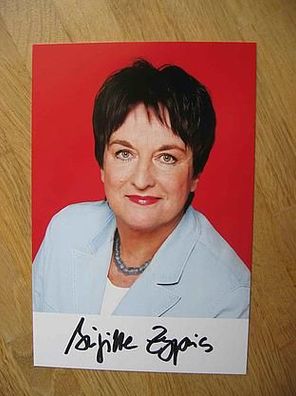 Bundesministerin Brigitte Zypries - handsig. Autogramm!
