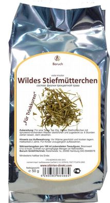 Wildes Stiefmütterchen - (Viola tricolor, Ackerveilchen, Muttergottesschuh, Mädc