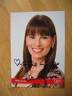 QVC Fernsehmoderatorin Petra Grasser - handsigniertes Autogramm!!!