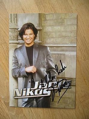 Schlagerstar Janis Nikos - handsigniertes Autogramm!!!