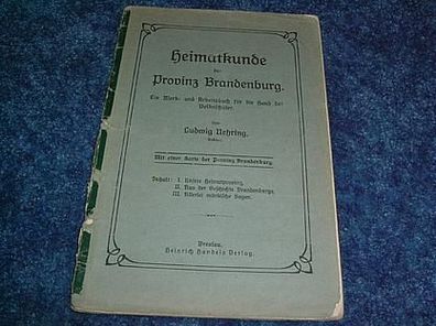 Heimatkunde der Provinz Brandenburg 1929