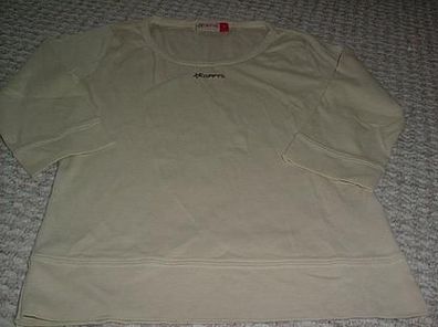 Shirt mit 3/4 Arm-Größe L-beige