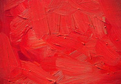Vlies-Fototapete 110 - 400x280cm, Wall of red shades Kunst Tapete Wand Spachtel Hinte
