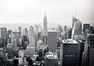 Vlies-Fototapete 118 - 200x140cm, Manhattan Skyline 2 USA Tapete New York City Amerik