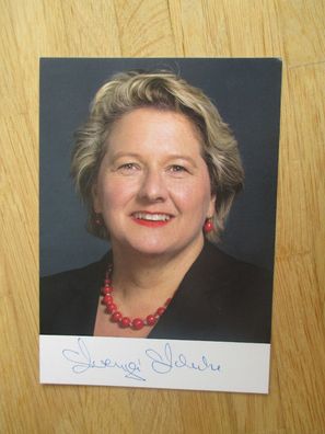 Bundesministerin SPD Svenja Schulze - handsigniertes Autogramm!!!