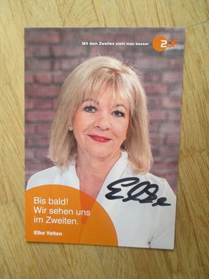 ZDF Bares für Rares - Elke Velten - handsigniertes Autogramm!!!