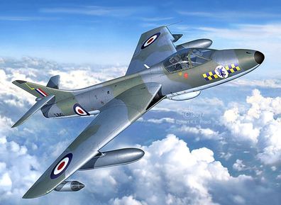 Revell Model Set 100 Years RAF: Hawker Hunter FGA in 1:72 Revell 63908