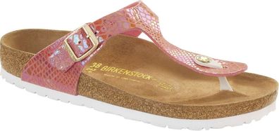 Birkenstock Gizeh Zehensteg Sandale shiny snake rose BF Gr. 35 - 43 - 1011603