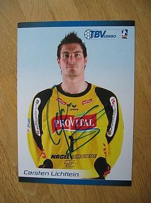 Handball Bundesliga TBV Lemgo Carsten Lichtlein - handsigniertes Autogramm!!!
