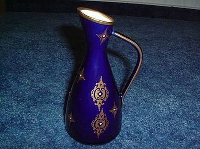 kleine Vase -Echt Kobalt-Made in GDR