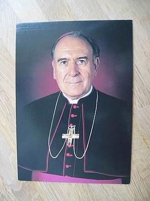 Verstorbener Bischof em. von Regensburg Manfred Müller - handsigniertes Autogramm!!!