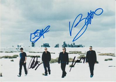 U2 Autogramm (2), 13x18 cm