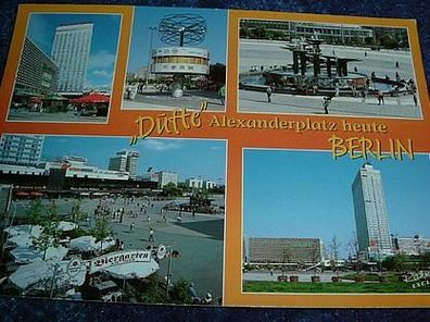 191-Ansichtskarte-"Dufte" Alexanderplatz heute Berlin