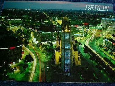 211/ AK-Berlin Stadtpanorama mit Gedächtniskirche