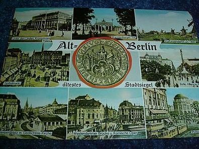 229/ AK-Alt Berlin-altestes Stadtsiegel