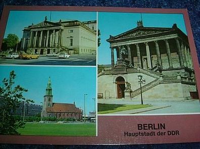 316 AK/ Berlin-Deutsche Staatsoper, Marienkirche....