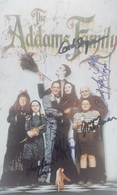 The Addams Family Cast Autogramm