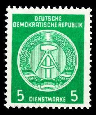 DDR DIENST HAMMER ZIRKEL Nr 34yBY postfrisch S698BC6
