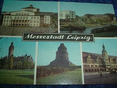 361/ Ansichtskarte-Messestadt Leipzig